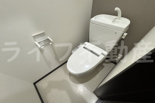 ラヴィーユ布施のトイレ|清潔感のあるトイレです