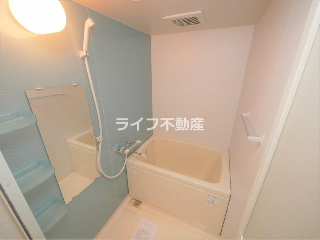 S-RESIDENCE緑橋Serioの浴室|落ち着いた空間のお風呂です