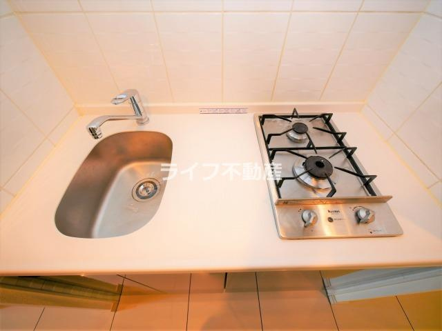 S-RESIDENCE緑橋Serioのキッチン|お料理しやすいキッチンです