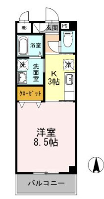 セピアコートの間取り