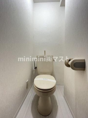 大阪市西区南堀江３丁目の賃貸マンションのトイレ
