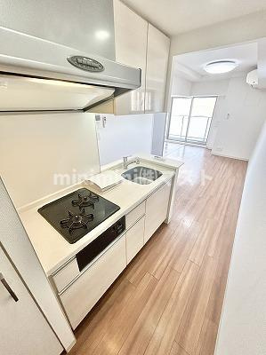 大阪市西区新町１丁目の賃貸マンションのキッチン