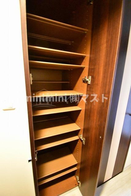 大阪市西区新町４丁目の賃貸マンションの収納