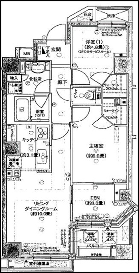 【間取り】 | ガーデンホーム東品川海上公園