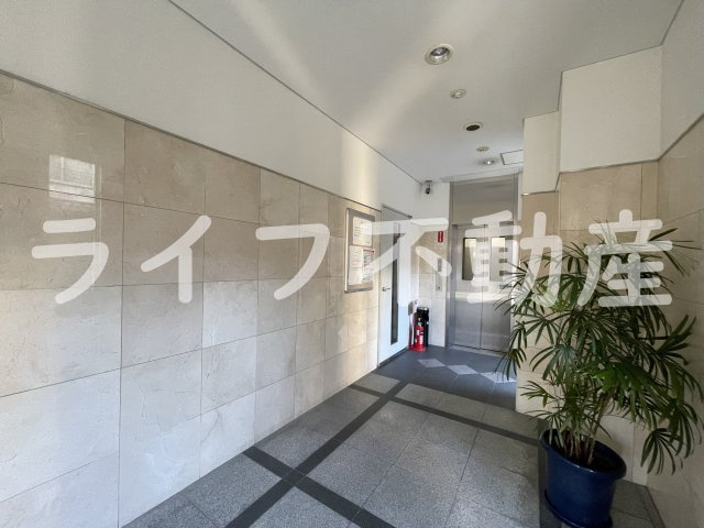 ドミール布施のロビー|毎日通るロビーはこのようになっています