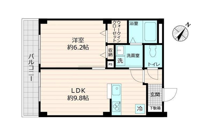 【間取り】 | ラヴィデ香風園 | 間取り