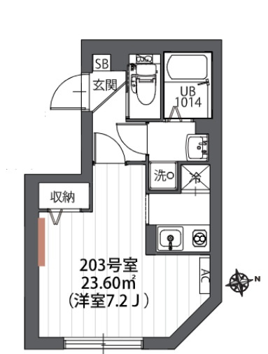 リバース武蔵小金井の間取り