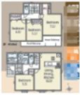『八王子市新築戸建て』八王子市川口町3287-5【仲介手数料無料】　２４−６期の間取り|～仲介手数料無料☆八王子ひなた不動産～八王子市川口町　新築戸建て