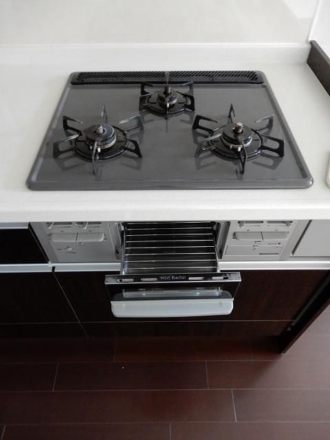 自由が丘戸建のキッチン|使いやすいキッチンです