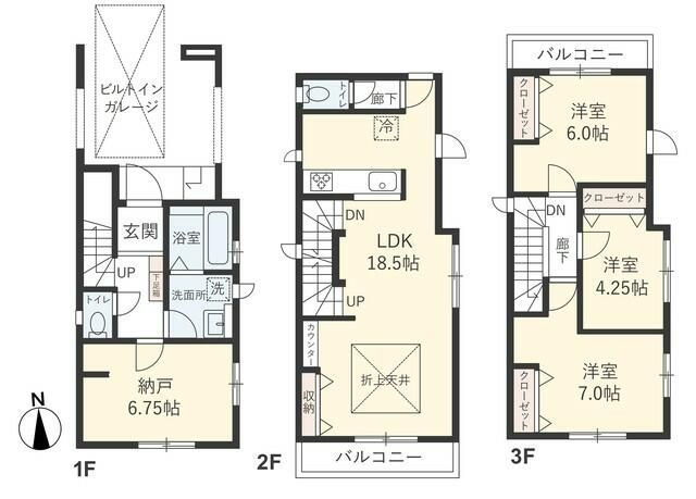 Ｓｕｍａｉ－ｔｏ世田谷区北烏山０１の間取り