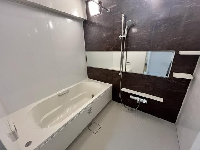 上用賀ガーデンの浴室|コンパクトで使いやすいお風呂です