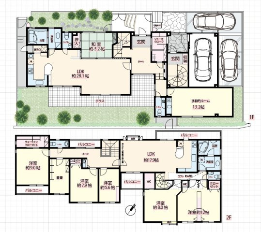 2024.3セントラルエアコン等6台交換、2026.10給湯器、1階トイレ交換などなどメンテナンス良好です。