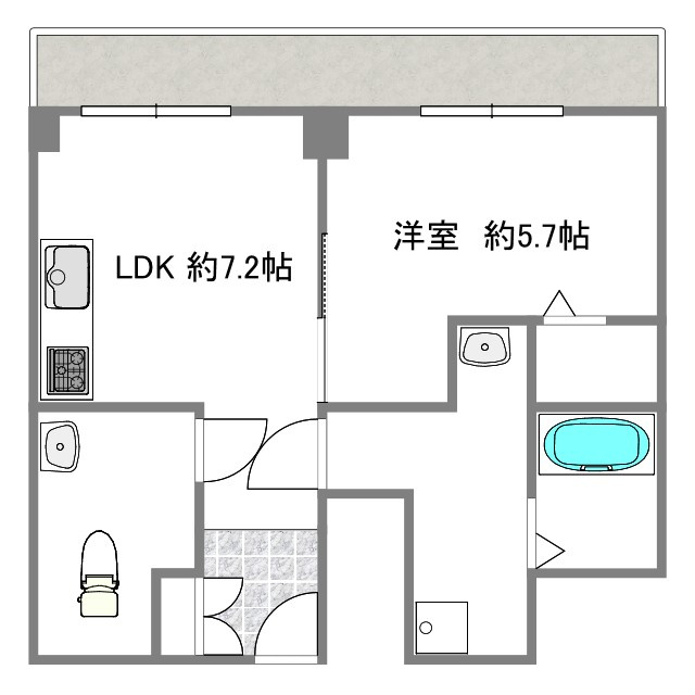 サンクライムハイツの間取り