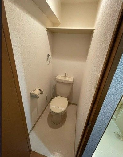 江東区亀戸６丁目の賃貸マンションのトイレ