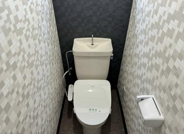 府中市栄町２丁目のアパートのトイレ