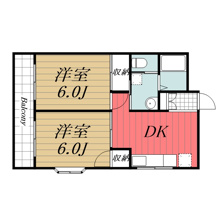 【間取り】 | ハイツファウンテン