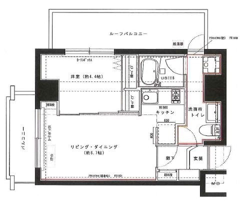 【間取り】 | レジディア目黒