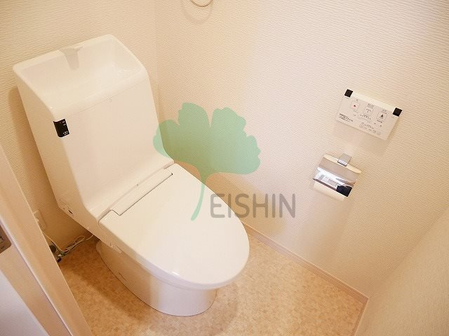 ベイグランデのトイレ|温水洗浄付きトイレです！