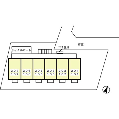 【区画図】 | ボー・シエークル