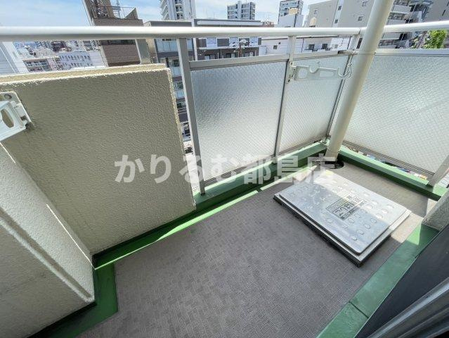 エール新谷のバルコニー