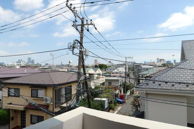 長手門テラスの展望
