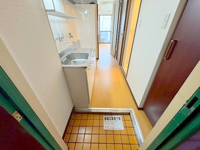 土井グランドマンションの玄関