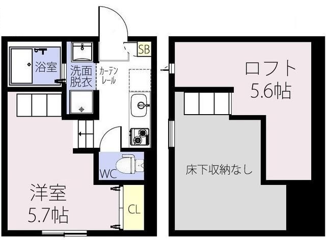 RIZEST　フロレスタの間取り|間取りです。