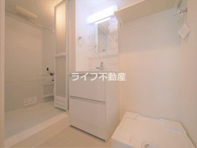 ハーモニーテラス大今里南Ⅱの洗面所|洗面所です