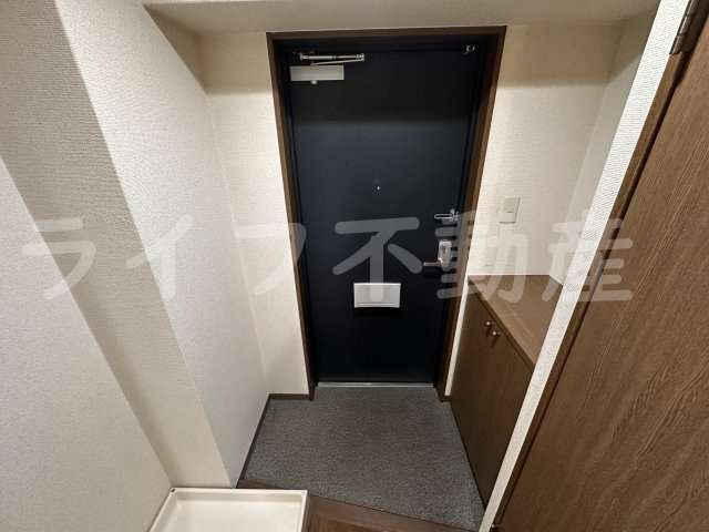 フォレスト今里の玄関|落ち着いた玄関です