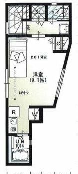 カーサｆの間取り|間取りです。