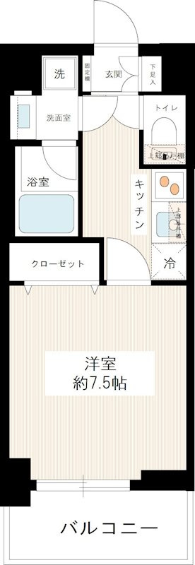 エルフォルテ赤羽 の間取り|間取りです。