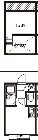 アーバンプレイス東新宿ⅡーＡの間取り|間取りです。