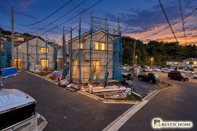 【新しく綺麗な街並みの大型分譲地】横浜市鶴見区上の宮2丁目 新築戸建の外観