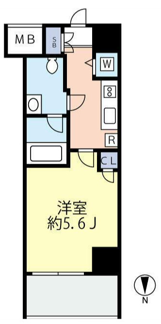 グランヴァンミッドイースト押上の間取り