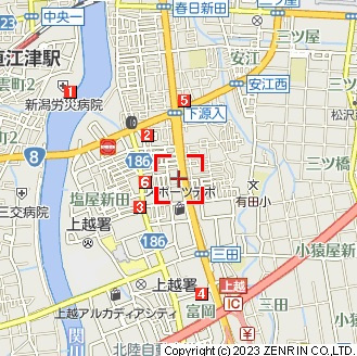 エスポワールの地図|位置図