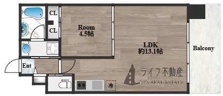 プレジオ森之宮の間取り