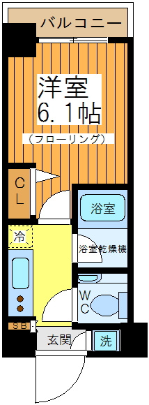 エクセリア桜上水の間取り
