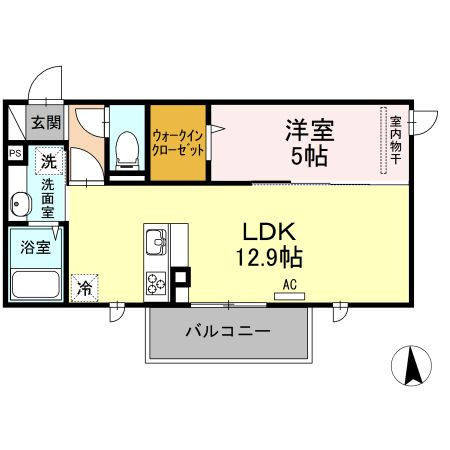 ルミナスわかばの間取り|使い勝手の良い間取りです♪