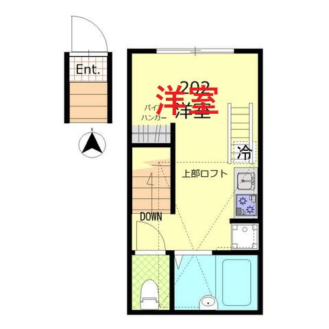 【間取り】 | プラチナシティ蒲田
