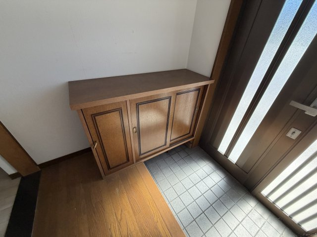 玉島乙島店舗兼住居の玄関