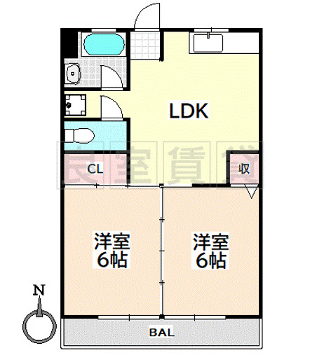 【間取り】 | メゾン汐路