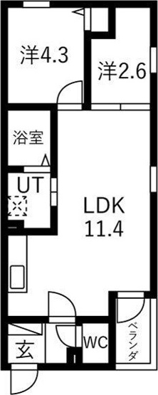 【間取り】 | プレシア野並