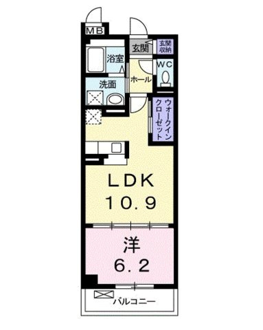 ベルソレイユの間取り