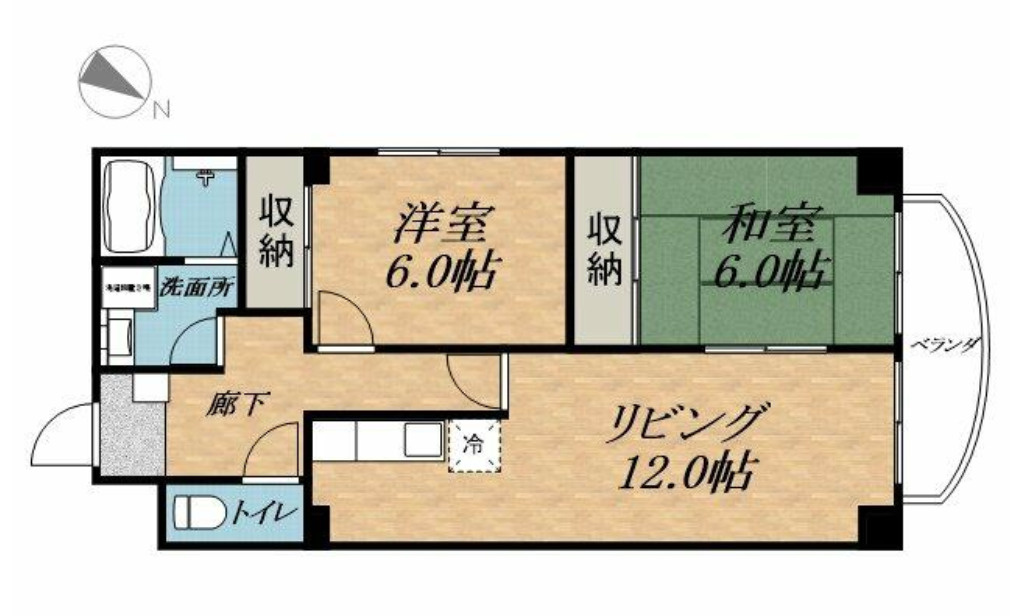 大津市浜大津３丁目の店舗事務所の間取り
