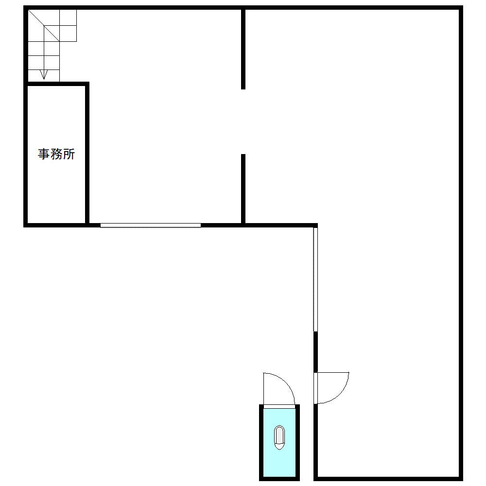 西尾米津町工場の間取り