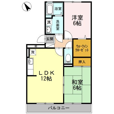 ペイサージュ上津の間取り|使い勝手の良い間取りです♪