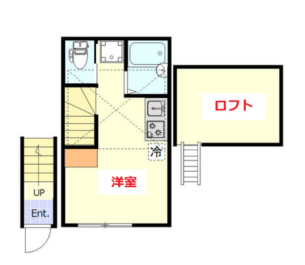 【間取り】 | ノイエスト蒲田 | 間取り図