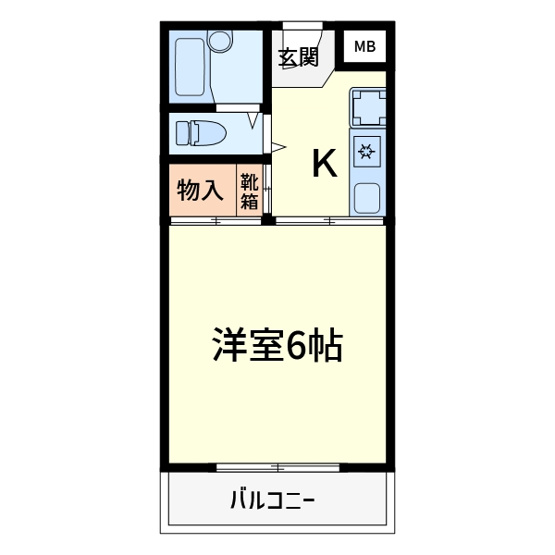 【間取り】 | 光栄ハイツ芥川
