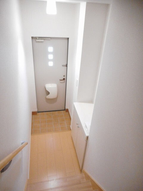 アパートメントこころの玄関