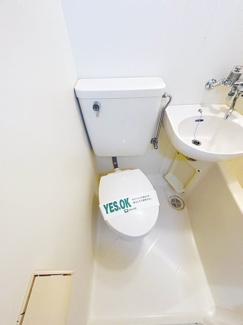 トイレの清掃も快適にしていただけます♪